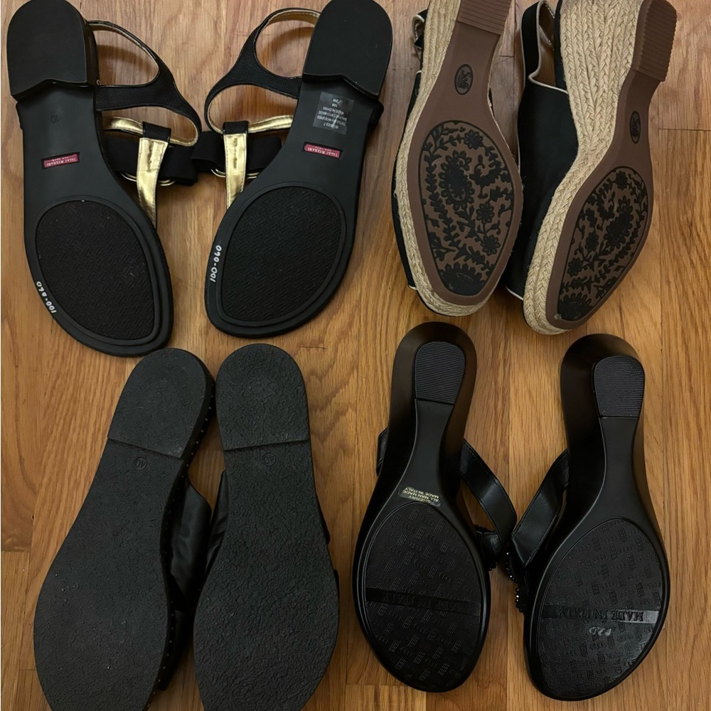 4 Brand NEW⭐️never worn sandals BUNDLE (Size 10 Women’s/Size 8 Men’s) - Picture 3 of 9